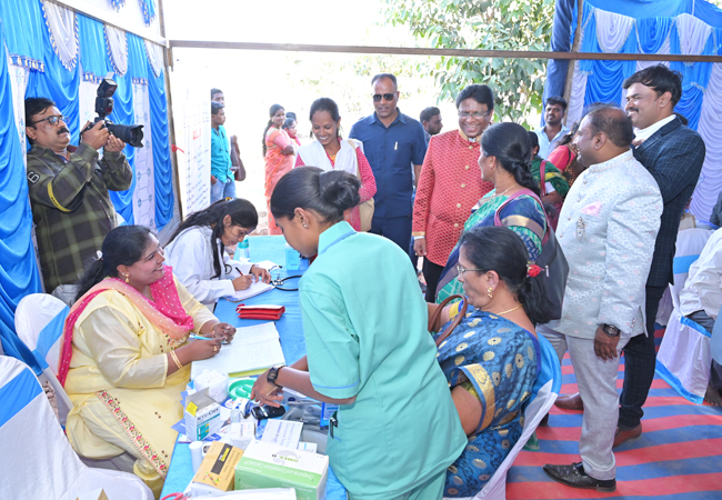 Grace Ministry organises Free Blood Donation and Medical camps with OrbSky Hospital in Bangalore with the inauguration of the Mega prayer centre at Budigere.  Hundreds benefited from free blood donation and medical tests. 